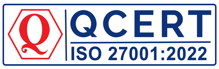 Tanda sertifikasi ISO 27001:2022